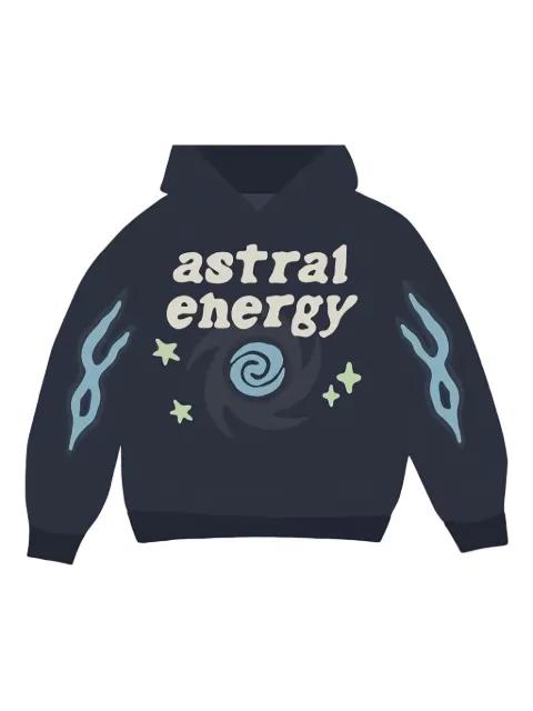 astral-print hoodie by BROKEN PLANET