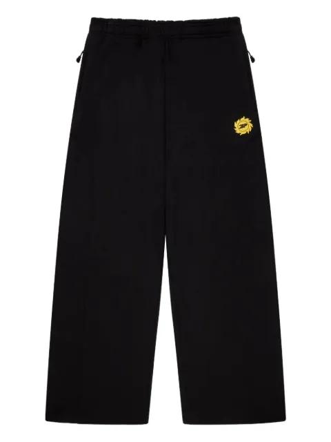 elastic-waistband track pants by BROKEN PLANET