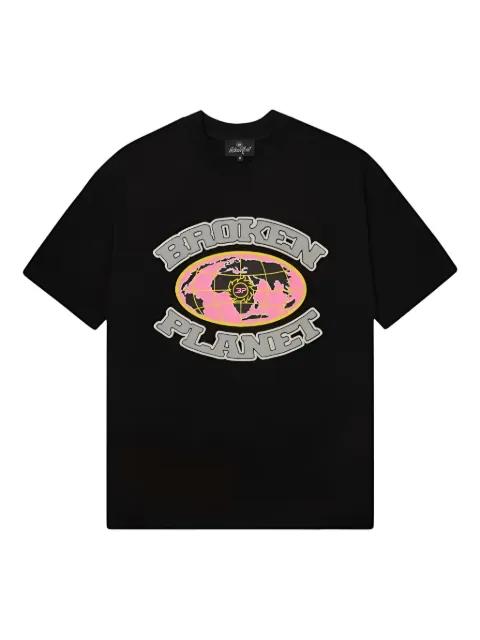 logo-print T-shirt by BROKEN PLANET