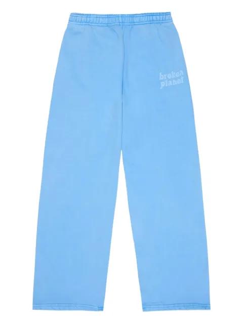 wide-leg track pants by BROKEN PLANET
