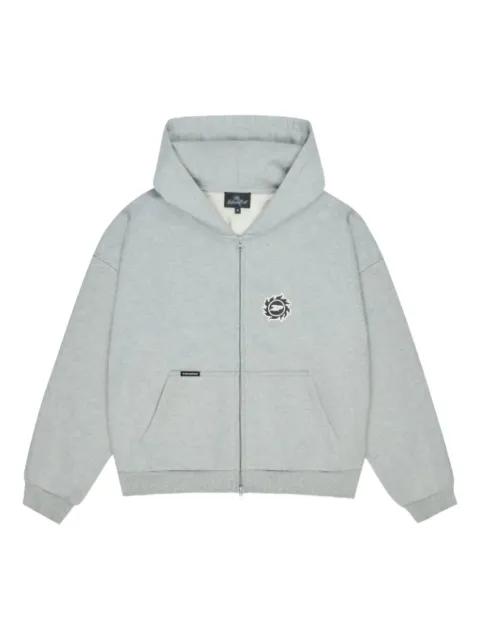 zip-up hoodie by BROKEN PLANET