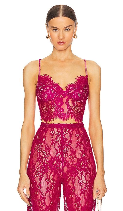 Bronx Banco Capri Bralette in Fuchsia by BRONX BANCO