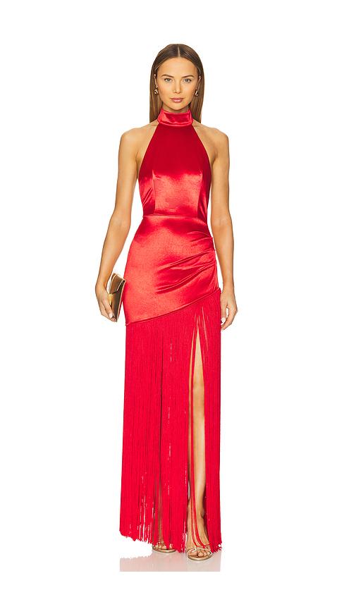 Bronx and Banco Bali Gown in Red by BRONX&BANCO
