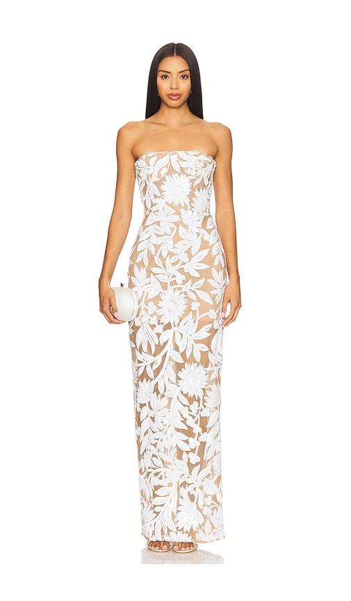 Bronx and Banco Dahlia Maxi Dress in White by BRONX&BANCO
