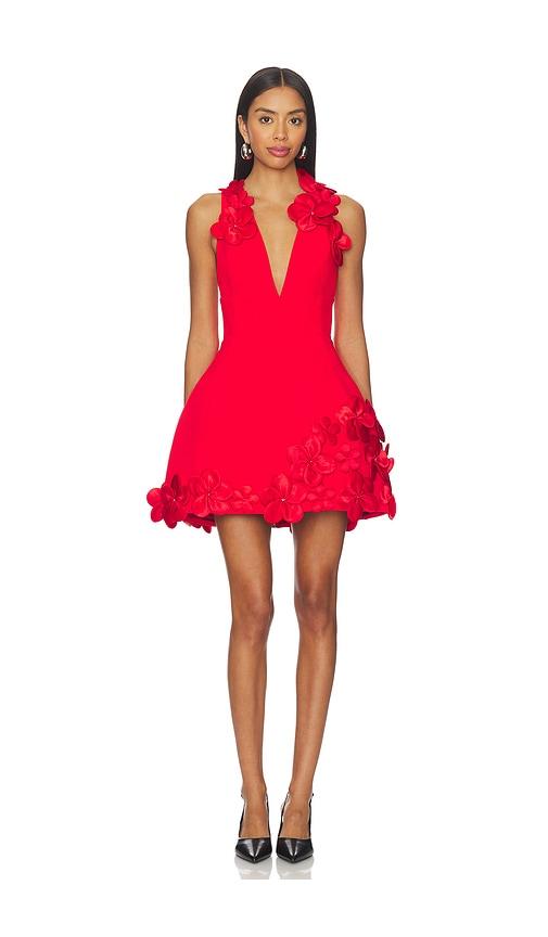 Bronx and Banco Estelle Mini Dress in Red by BRONX&BANCO