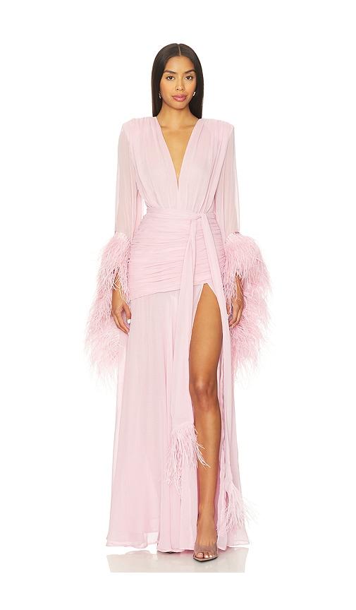 Bronx and Banco Geisha Maxi Dress in Pink by BRONX&BANCO