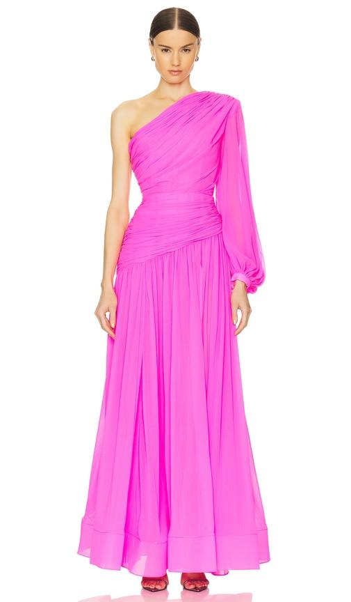 Bronx and Banco Jafari Gown in Pink by BRONX&BANCO