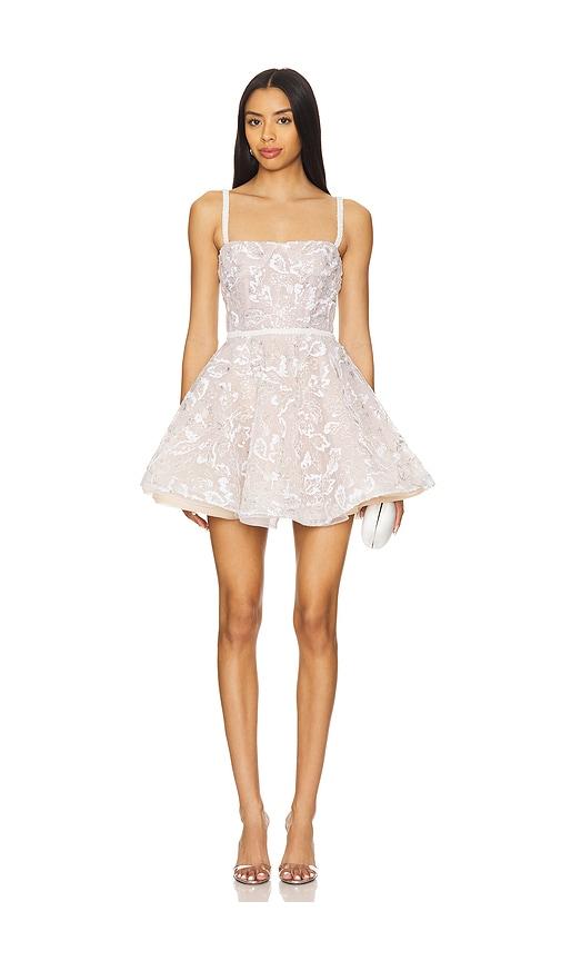 Bronx and Banco Midnight Bridal Sequin Mini Dress in White by BRONX&BANCO