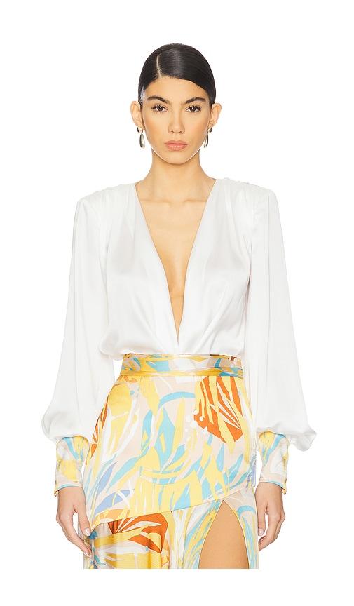 Bronx and Banco Noelle Bodysuit in White by BRONX&BANCO