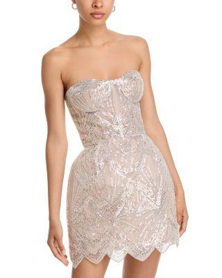 Giselle Blanc Mini Dress by BRONX&BANCO