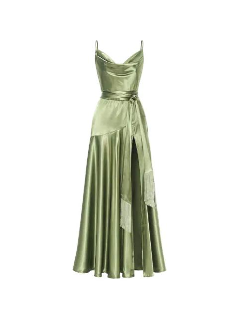 Leo fringed-belt dress by BRONX&BANCO