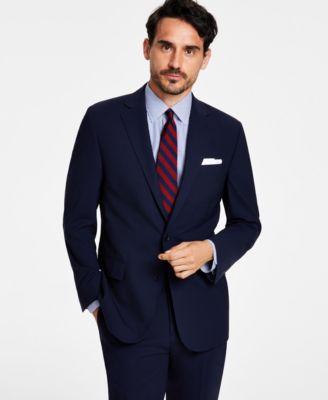 Men's Classic-Fit Stretch Wool Blend Suit Separates Jacket by BROOKS BROTHERS