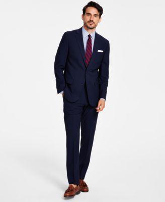 Men's Classic-Fit Stretch Wool Blend Suit Separates Pant by BROOKS BROTHERS