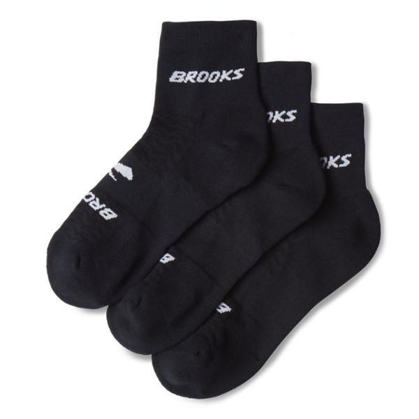 Run-In Quarter Socks - 3 Pairs by BROOKS