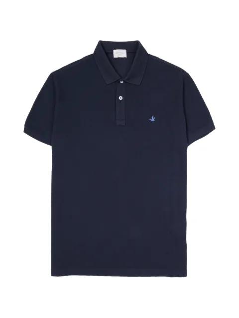 bird-motif polo shirt by BROOKSFIELD