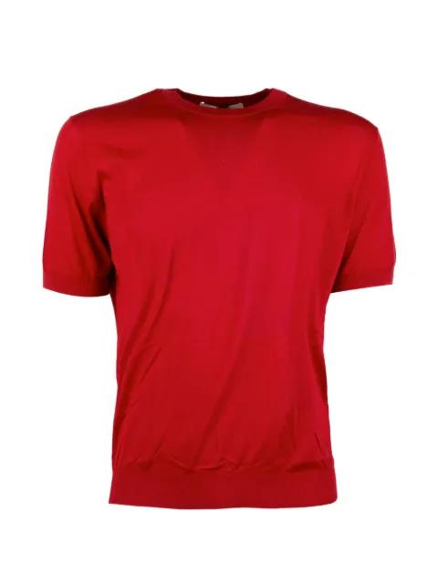 fine-knit short-sleeve top by BROOKSFIELD