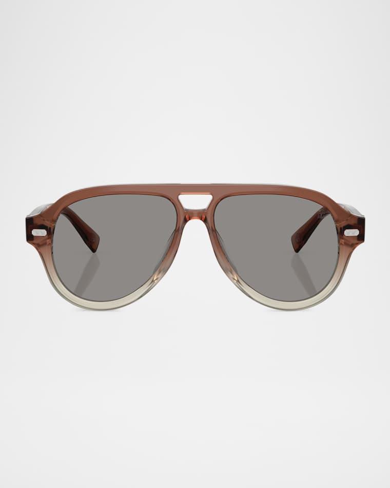 Acetate Aviator Frames by BRUNELLO CUCINELLI