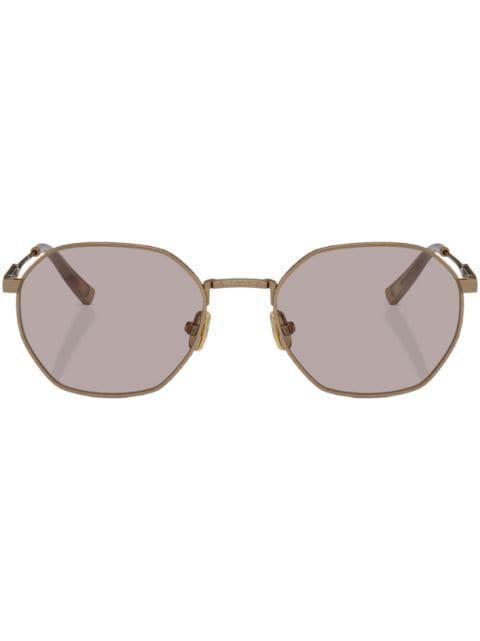 BC2003ST hexagonal-frame sunglasses by BRUNELLO CUCINELLI