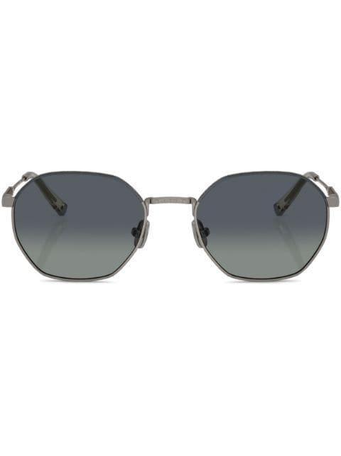 BC2003ST hexagonal-frame sunglasses by BRUNELLO CUCINELLI