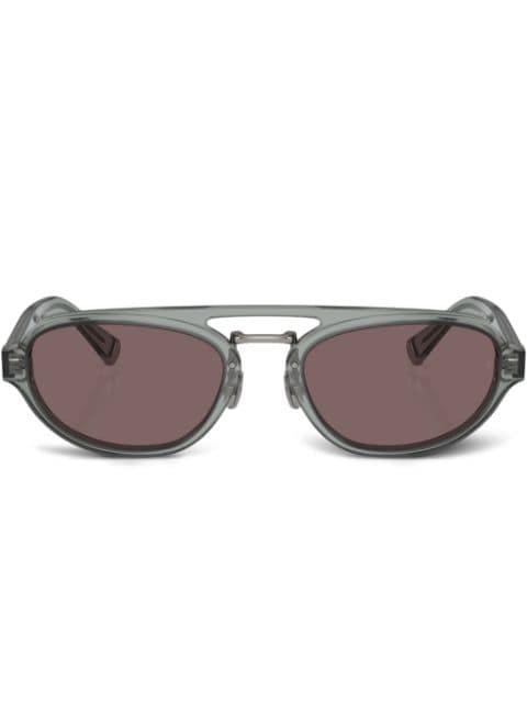 BC4008S oval-frame sunglasses by BRUNELLO CUCINELLI