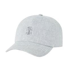Baseball cap with logo by BRUNELLO CUCINELLI