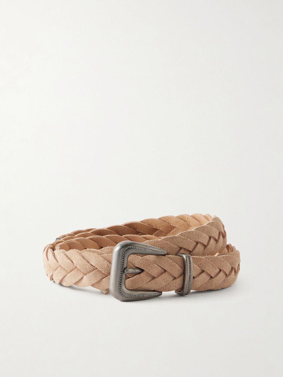 Braided suede belt by BRUNELLO CUCINELLI