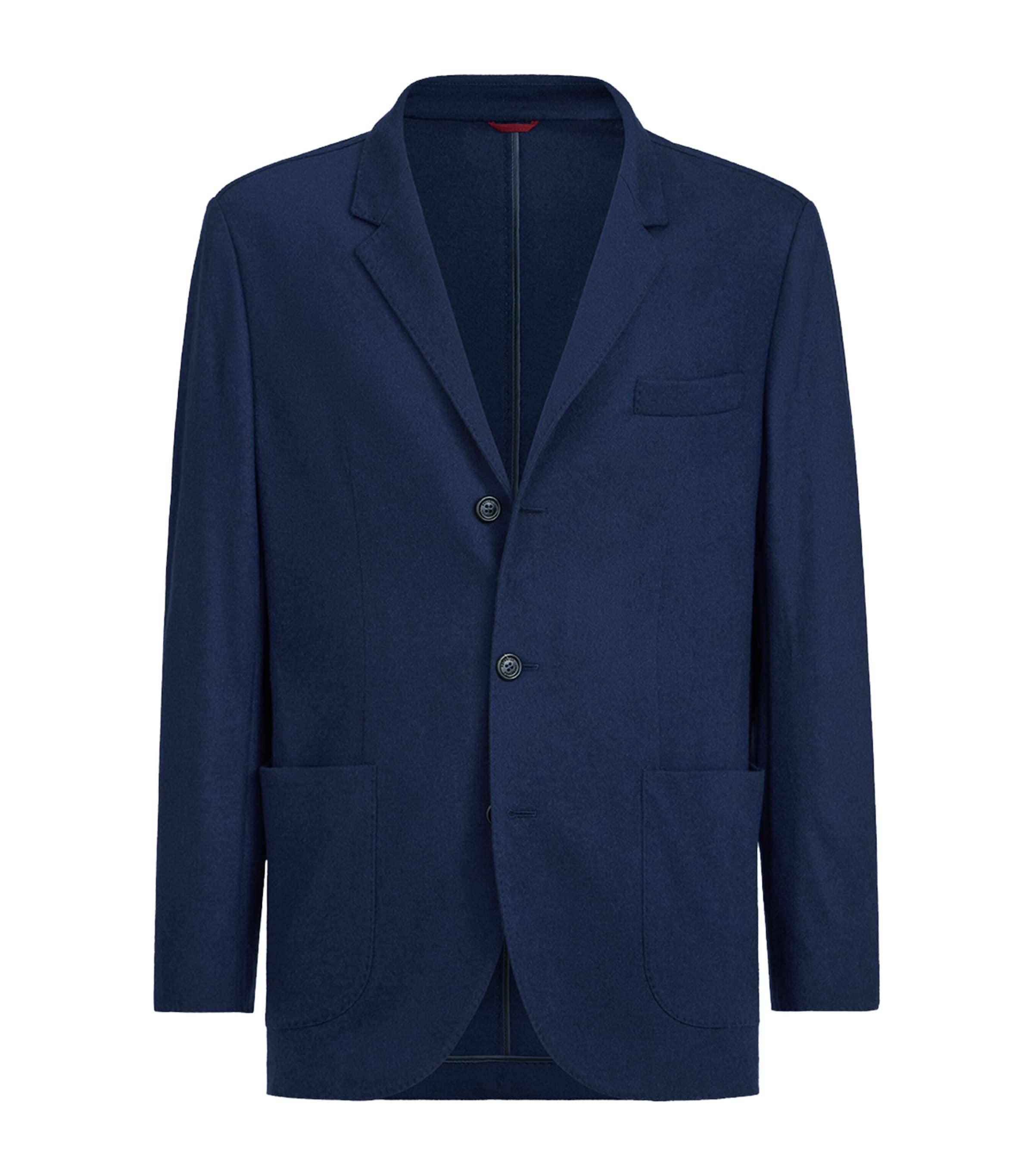 Brunello Cucinelli Cashmere Jersey Blazer by BRUNELLO CUCINELLI