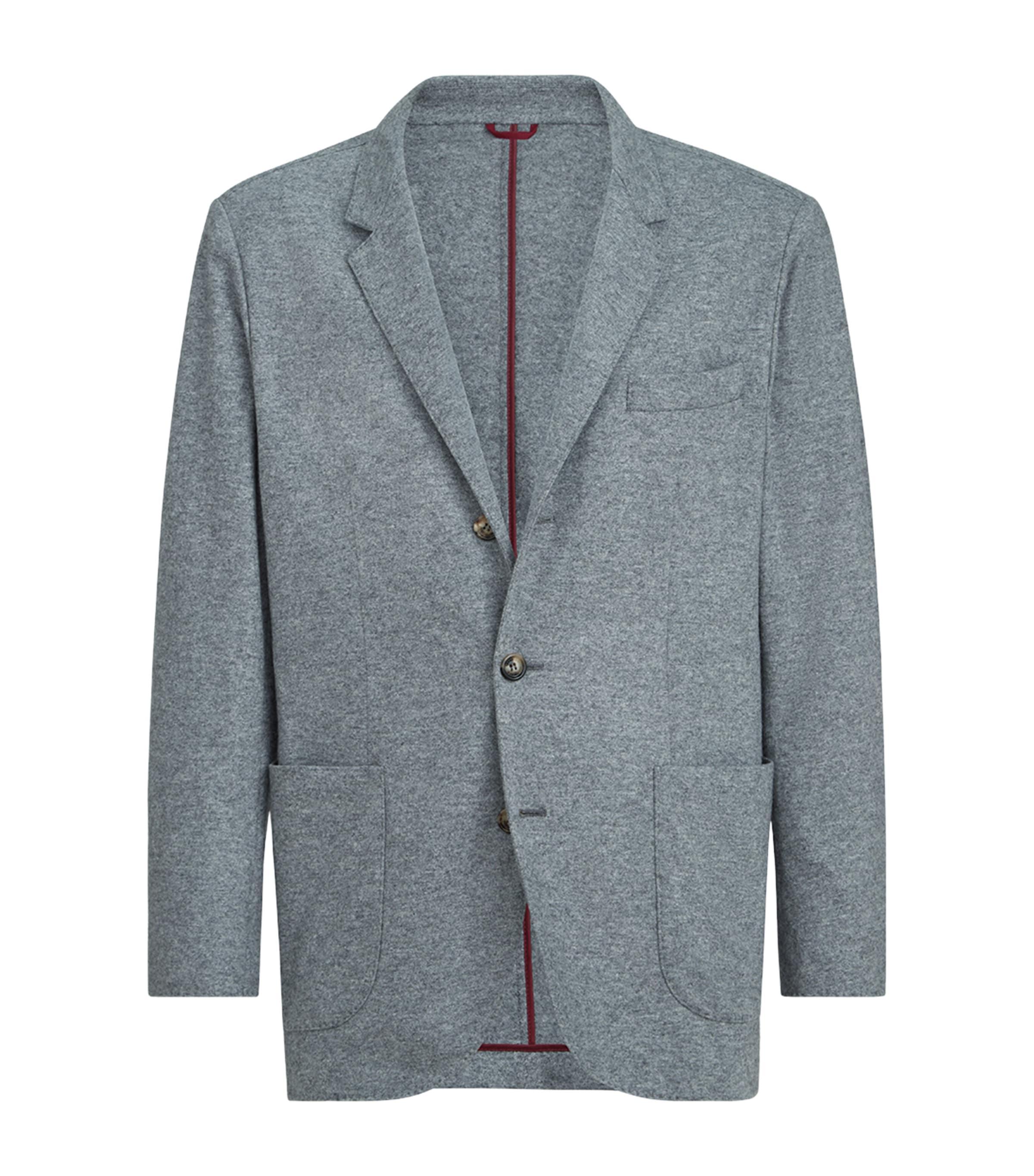 Brunello Cucinelli Cashmere Jersey Blazer by BRUNELLO CUCINELLI