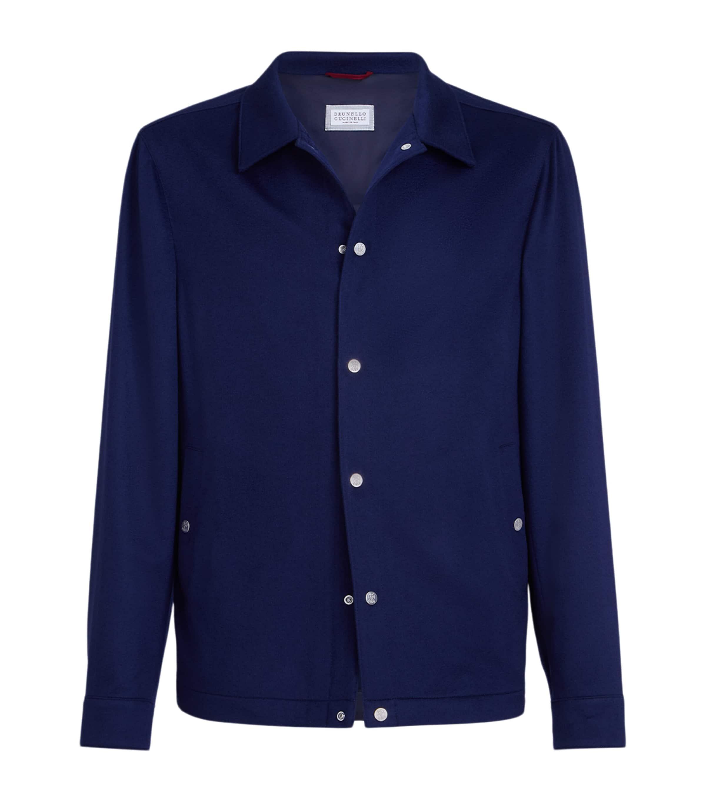Brunello Cucinelli Cashmere Overshirt by BRUNELLO CUCINELLI