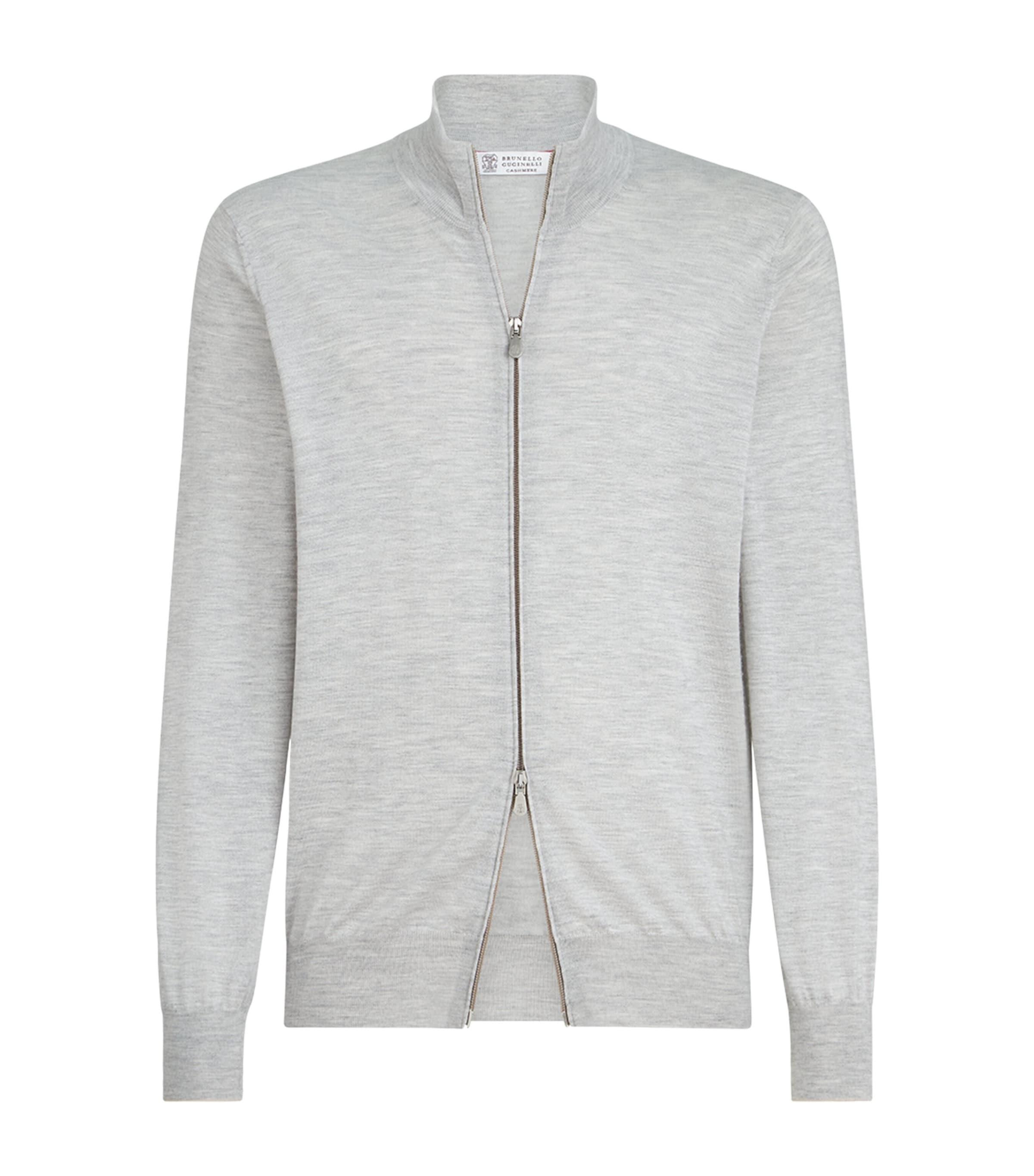 Brunello Cucinelli Cashmere-Silk Cardigan by BRUNELLO CUCINELLI
