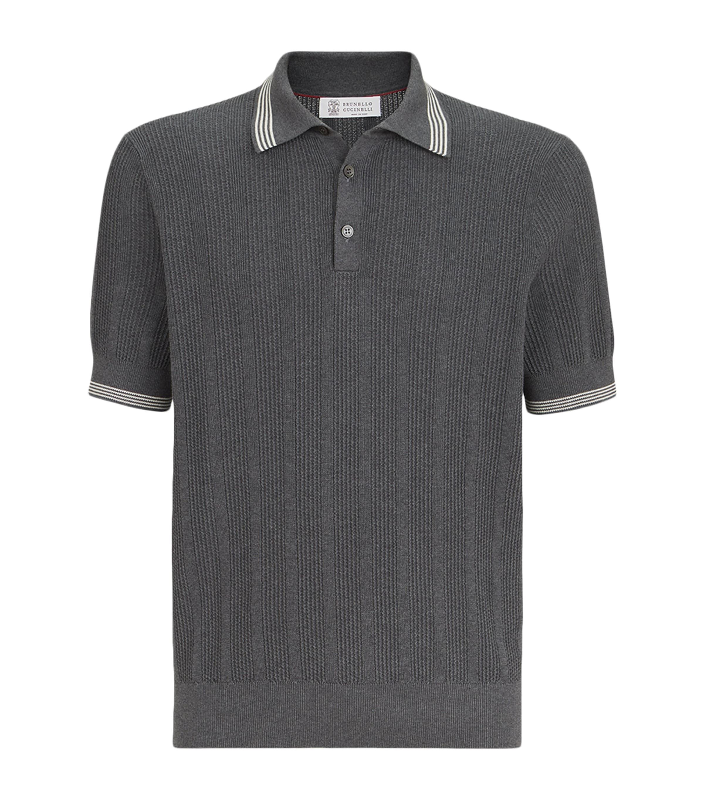 Brunello Cucinelli Cotton Polo Shirt by BRUNELLO CUCINELLI