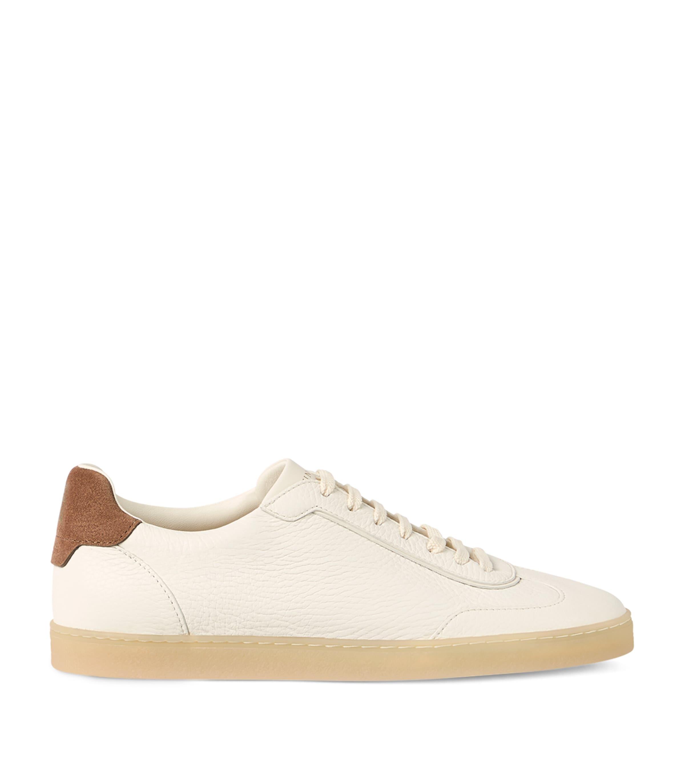 Brunello Cucinelli Deerskin Low-Top Sneakers by BRUNELLO CUCINELLI