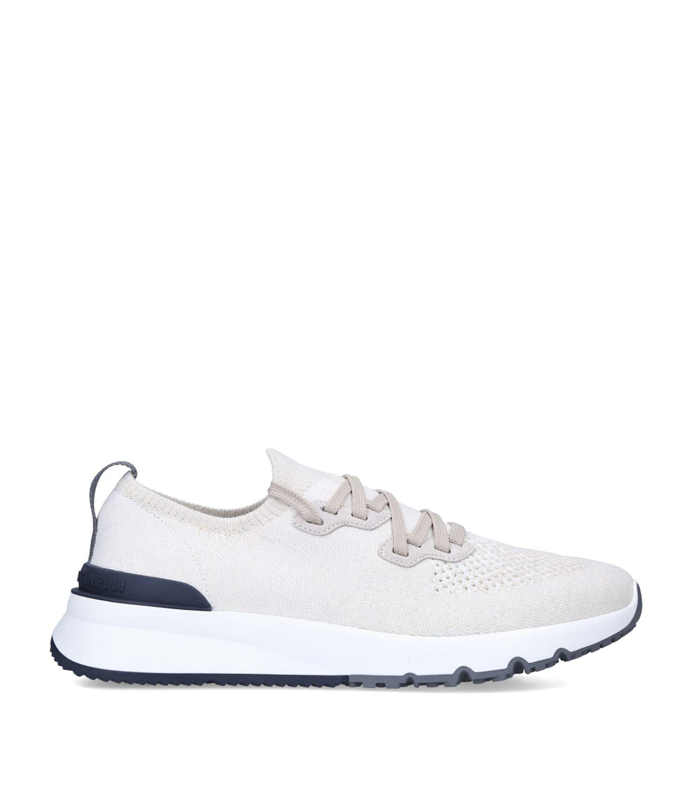 Brunello Cucinelli Knitted Low-Top Sneakers by BRUNELLO CUCINELLI