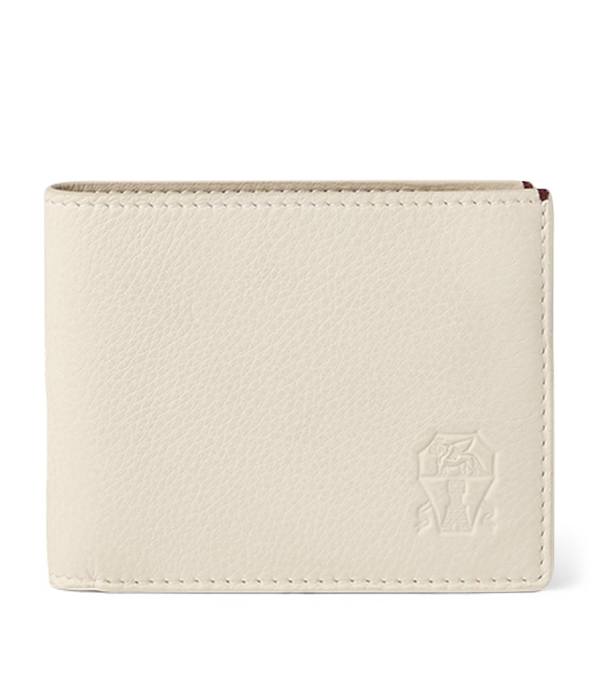 Brunello Cucinelli Leather Bifold Wallet by BRUNELLO CUCINELLI
