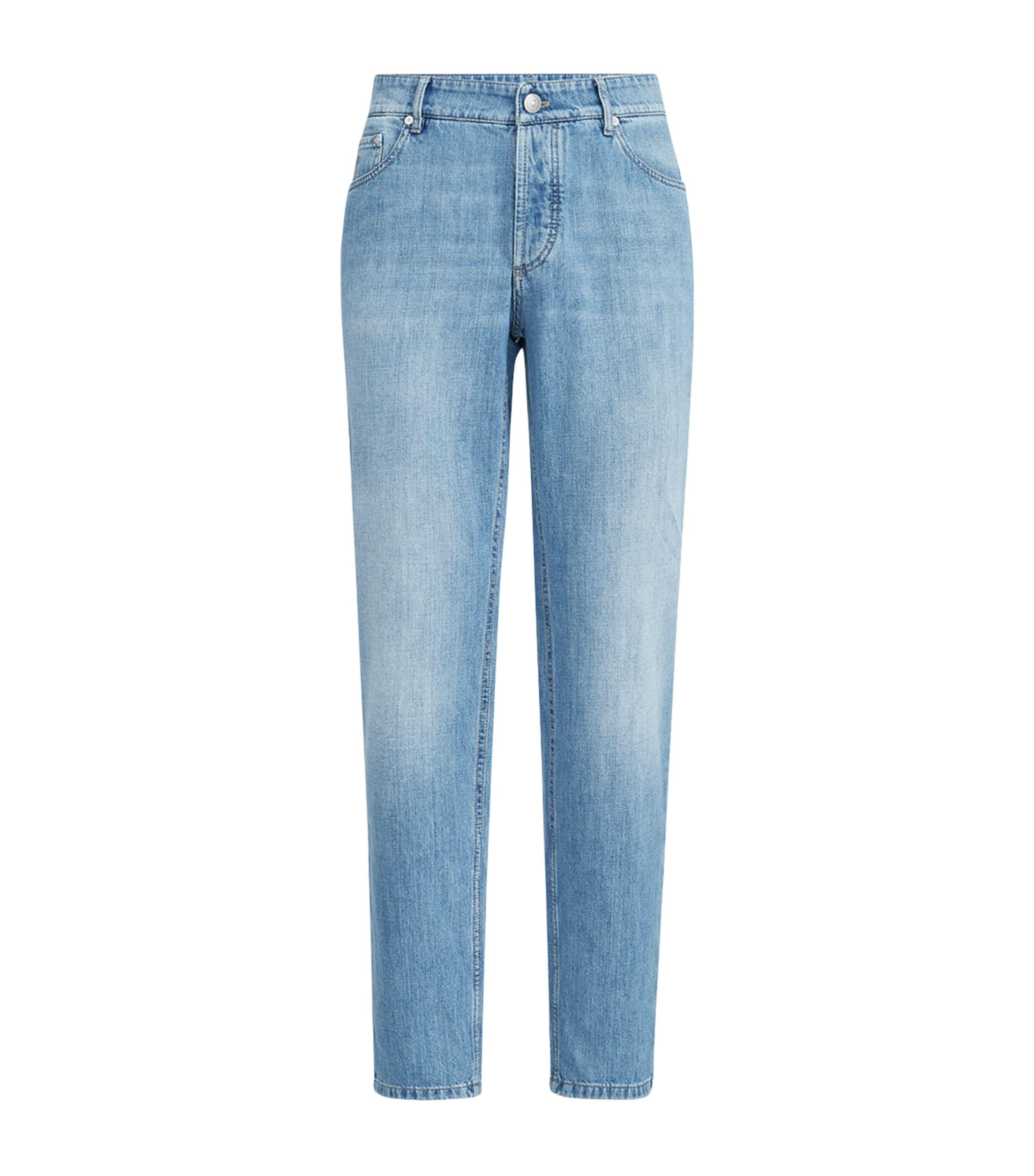 Brunello Cucinelli Lightweight Straight Jeans by BRUNELLO CUCINELLI