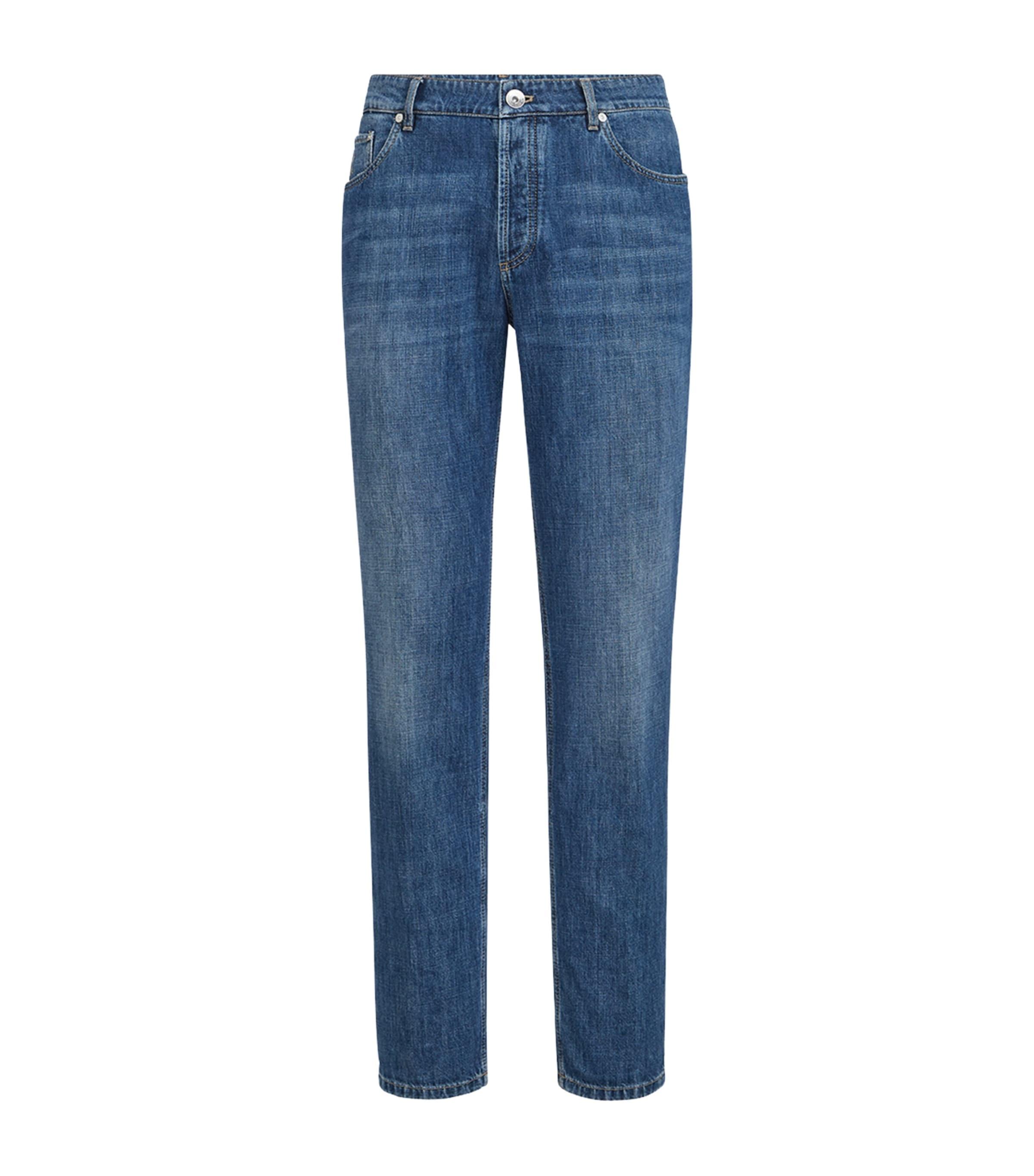 Brunello Cucinelli Lightweight Straight Jeans by BRUNELLO CUCINELLI