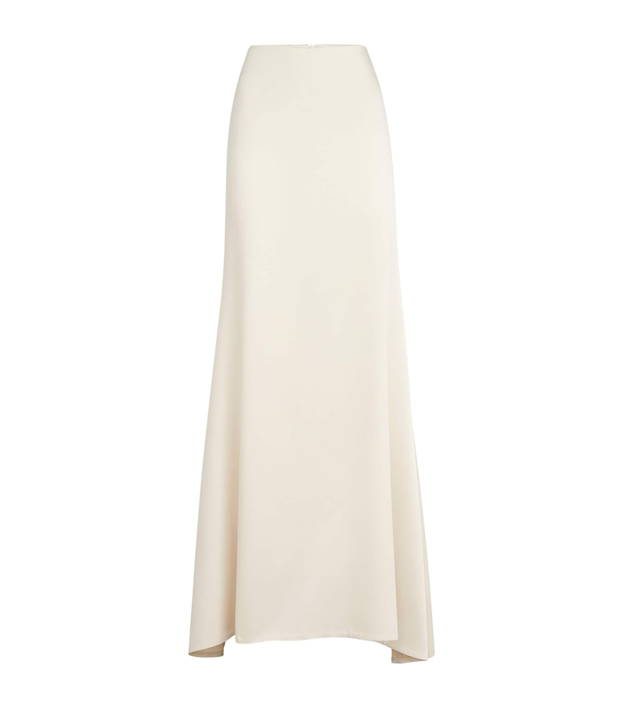 Brunello Cucinelli Satin Maxi Skirt by BRUNELLO CUCINELLI