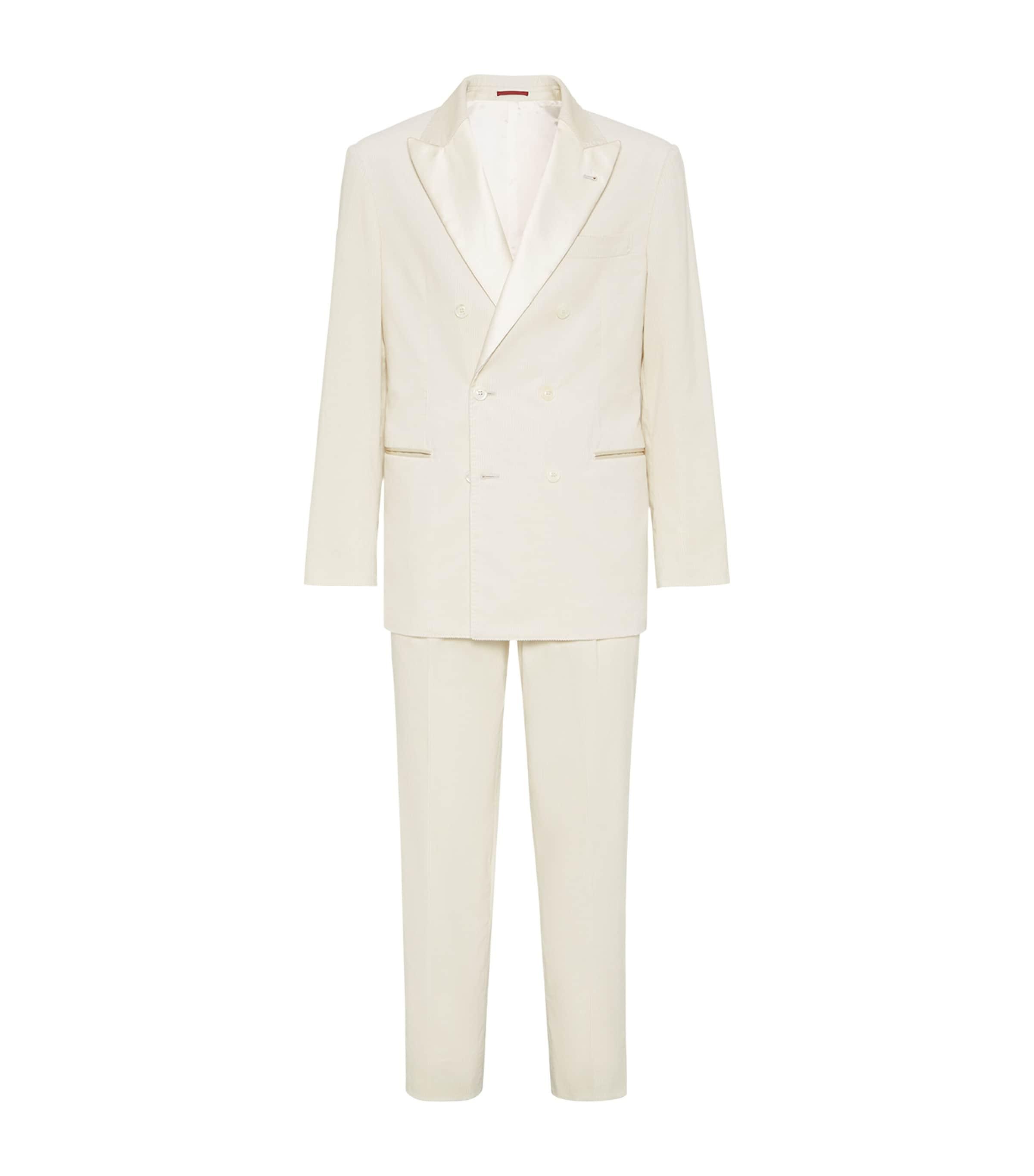 Brunello Cucinelli Sea Island Cotton Corduroy 2-Piece Tuxedo by BRUNELLO CUCINELLI Brunello Cucinelli Sea Island Cotton Corduroy 2-Piece Tuxedo by BRUNELLO CUCINELLI