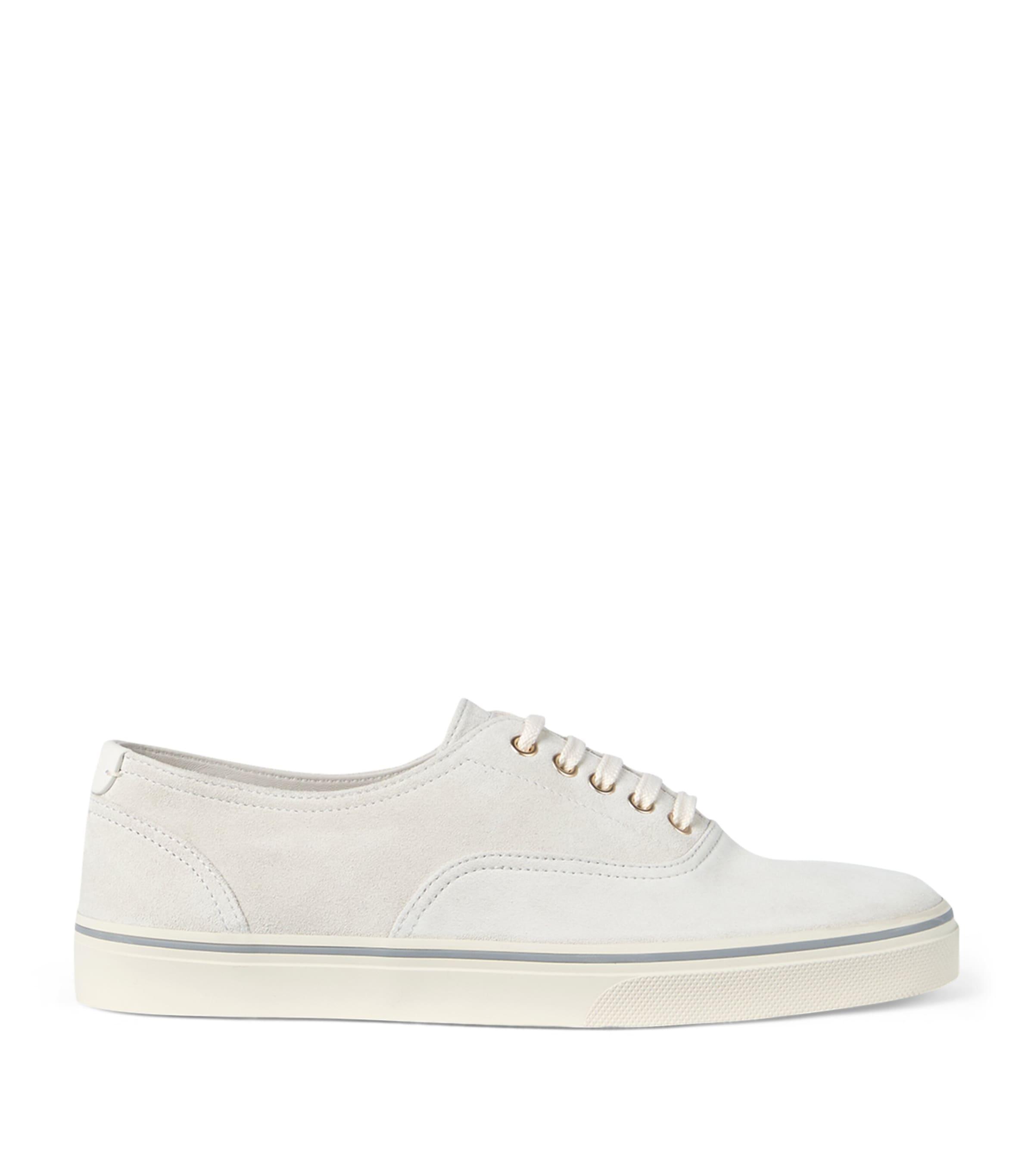Brunello Cucinelli Suede Sneakers by BRUNELLO CUCINELLI