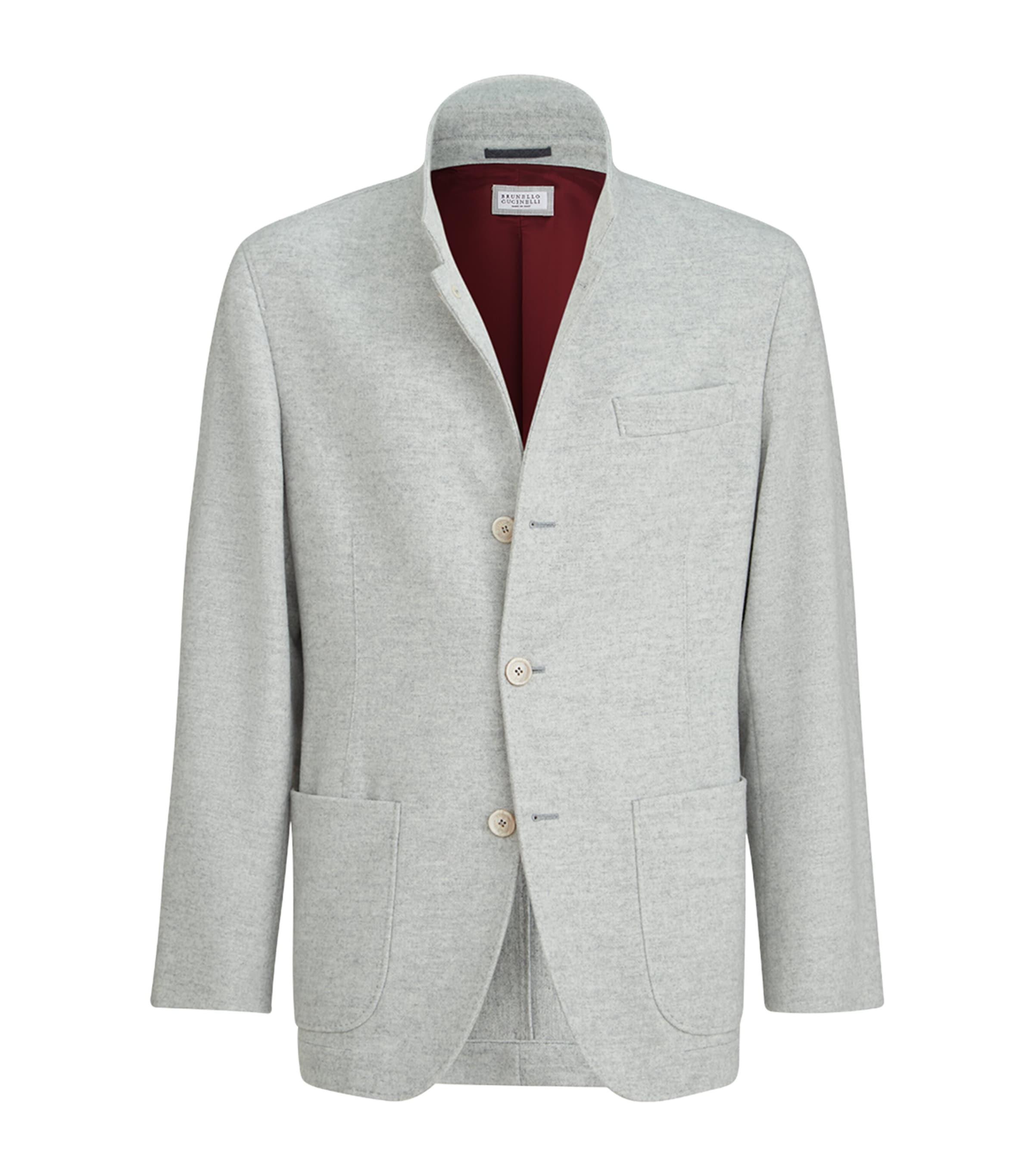 Brunello Cucinelli Water-Resistant Cashmere Blazer by BRUNELLO CUCINELLI