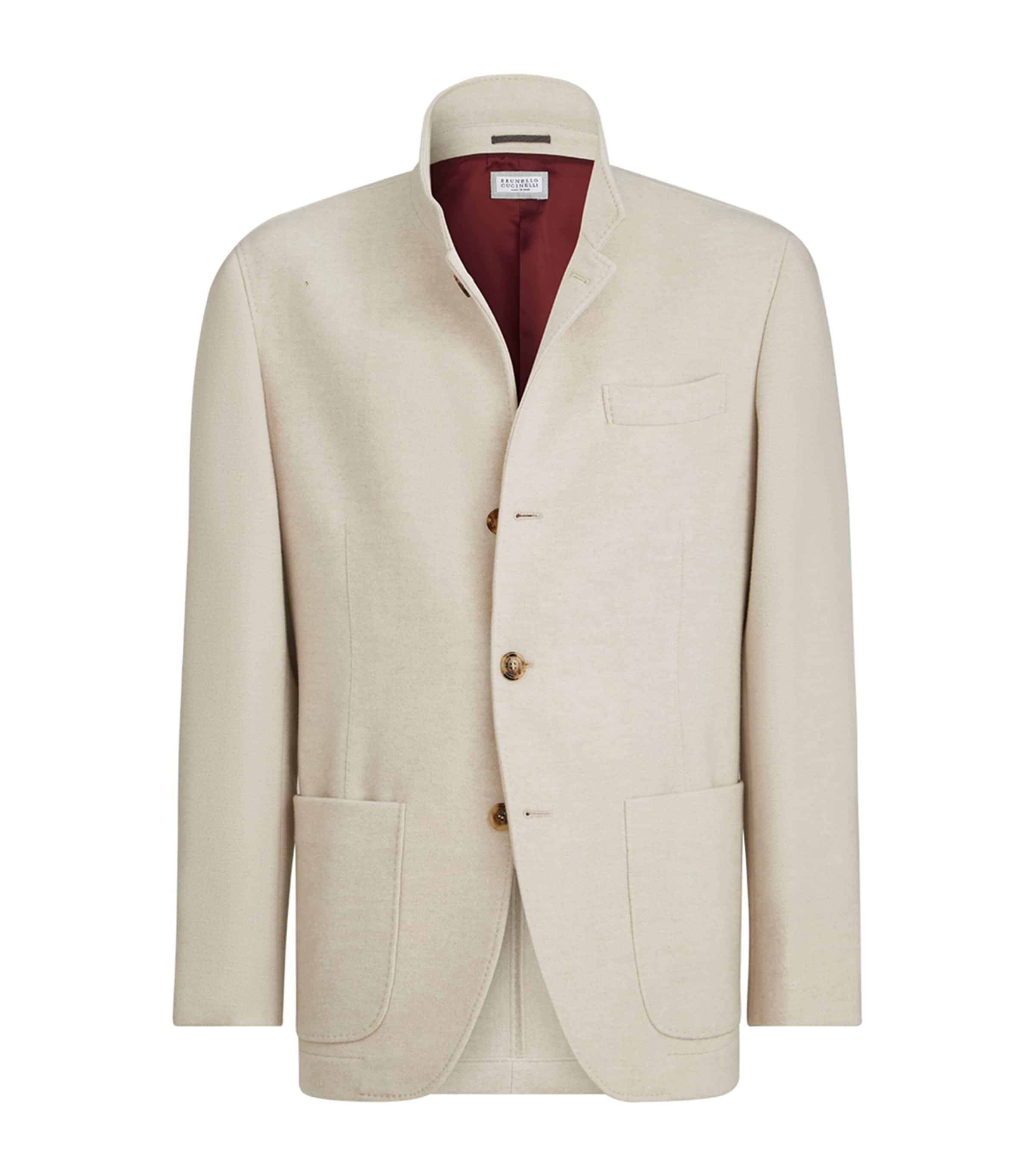 Brunello Cucinelli Water-Resistant Cashmere Blazer by BRUNELLO CUCINELLI