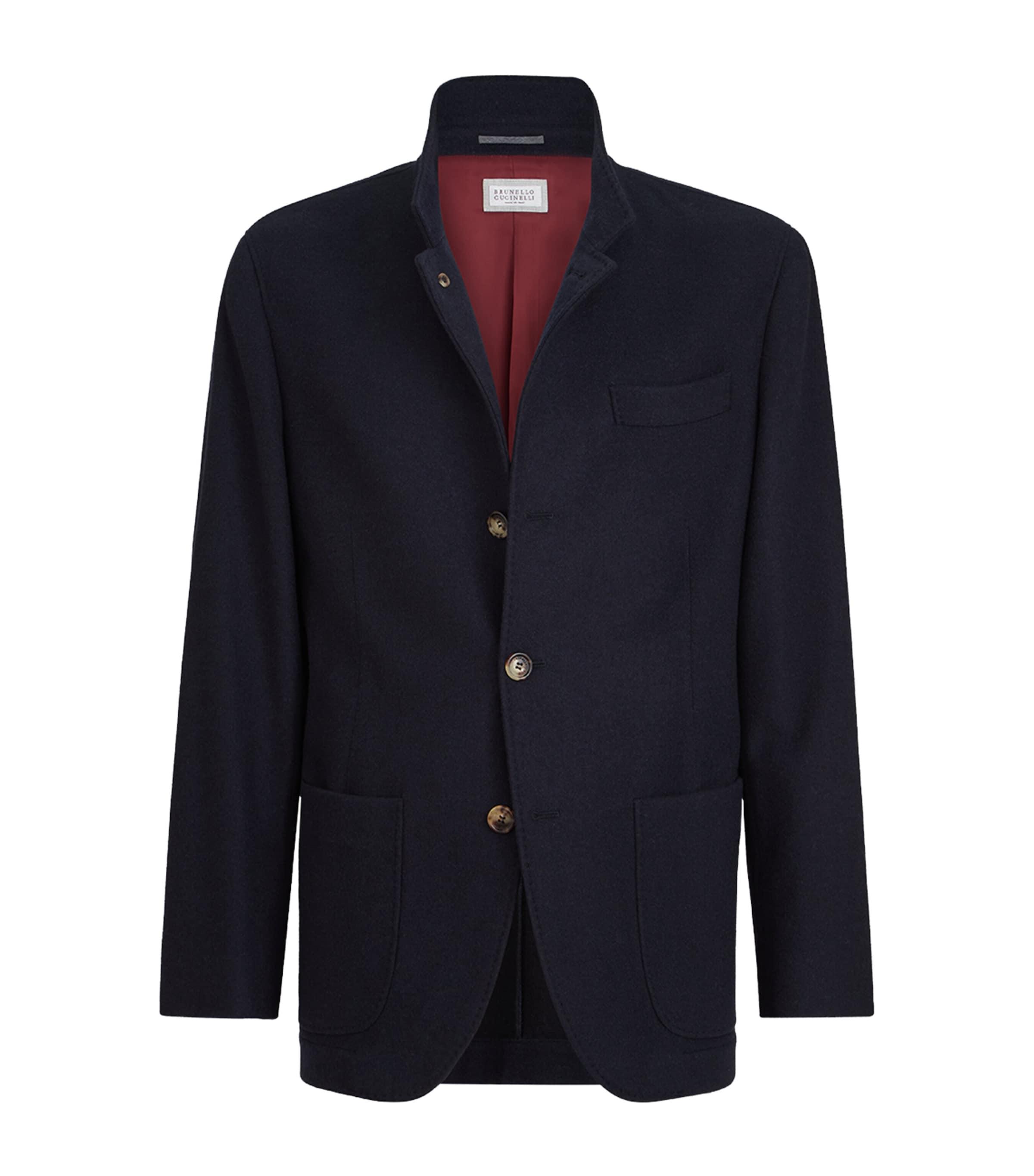 Brunello Cucinelli Water-Resistant Cashmere Blazer by BRUNELLO CUCINELLI