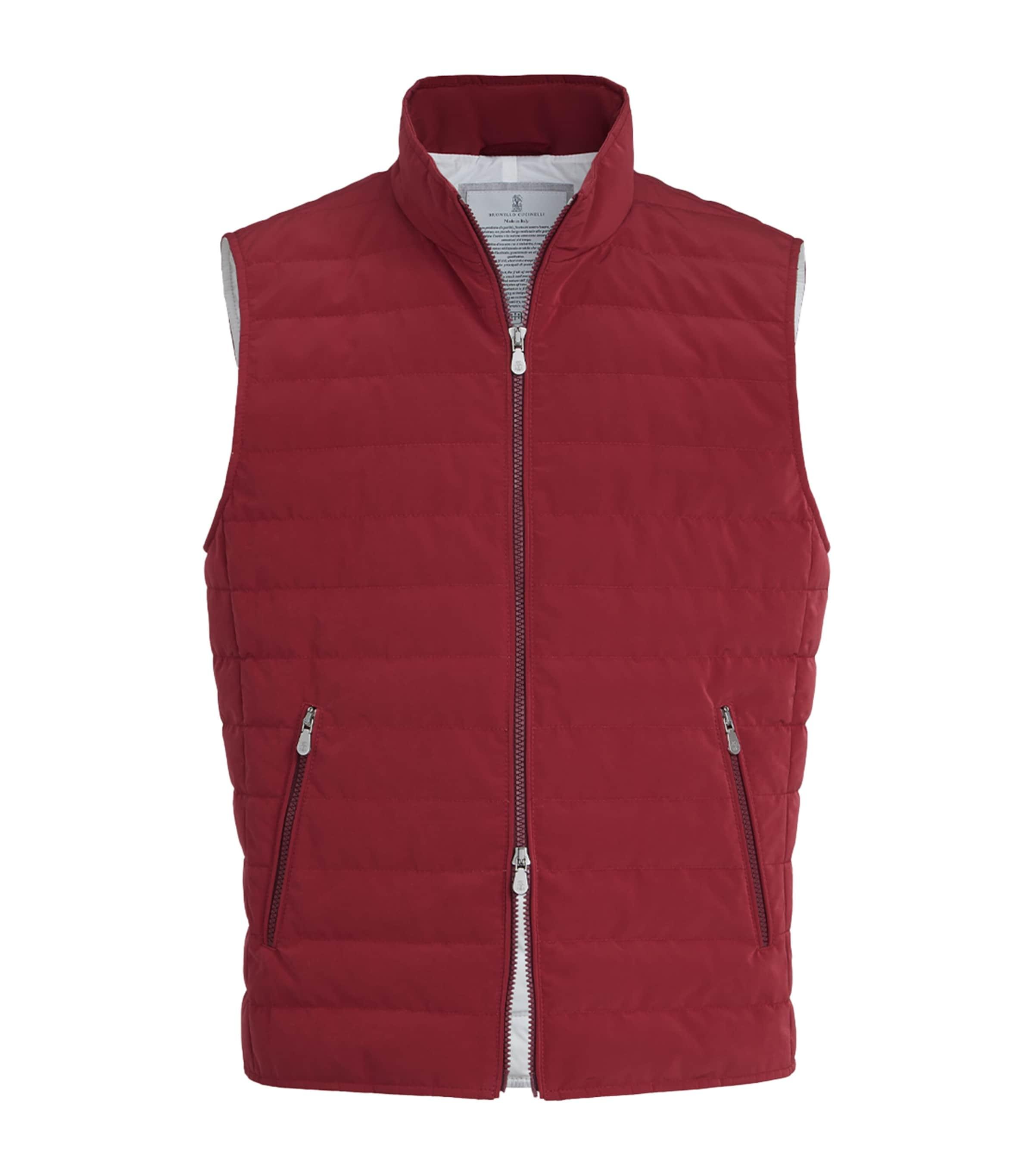 Brunello Cucinelli Water-Resistant Gilet by BRUNELLO CUCINELLI