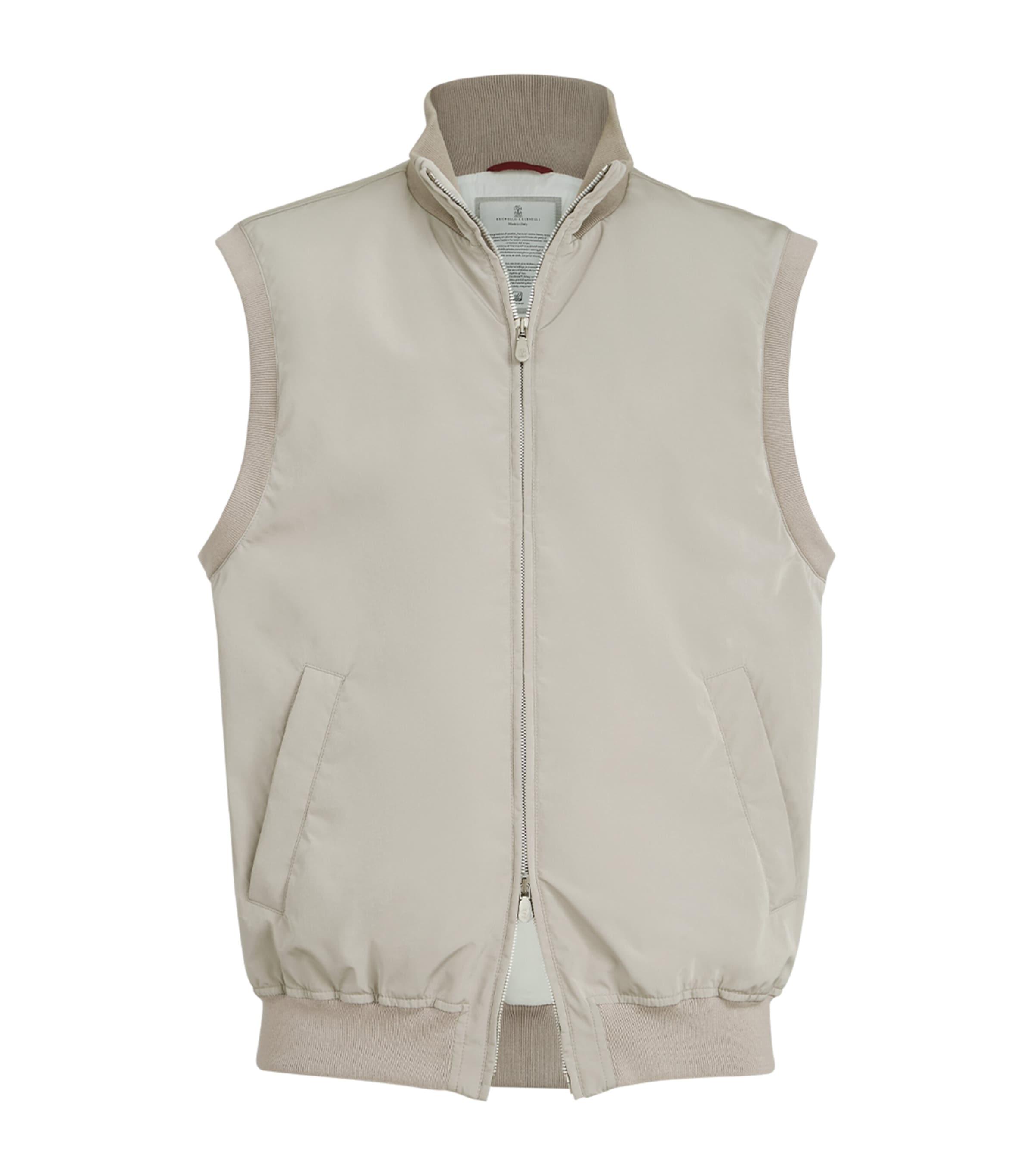 Brunello Cucinelli Water-Resistant Gilet by BRUNELLO CUCINELLI