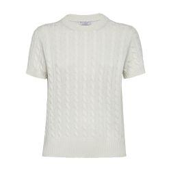 Cashmere short sleeve sweater by BRUNELLO CUCINELLI