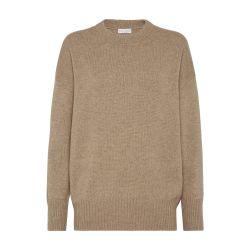 Cashmere sweater with monili by BRUNELLO CUCINELLI