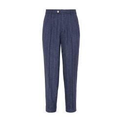 Chalk stripe trousers by BRUNELLO CUCINELLI