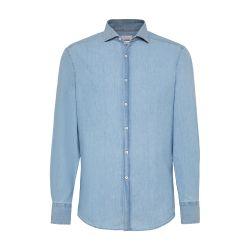Chambray shirt by BRUNELLO CUCINELLI
