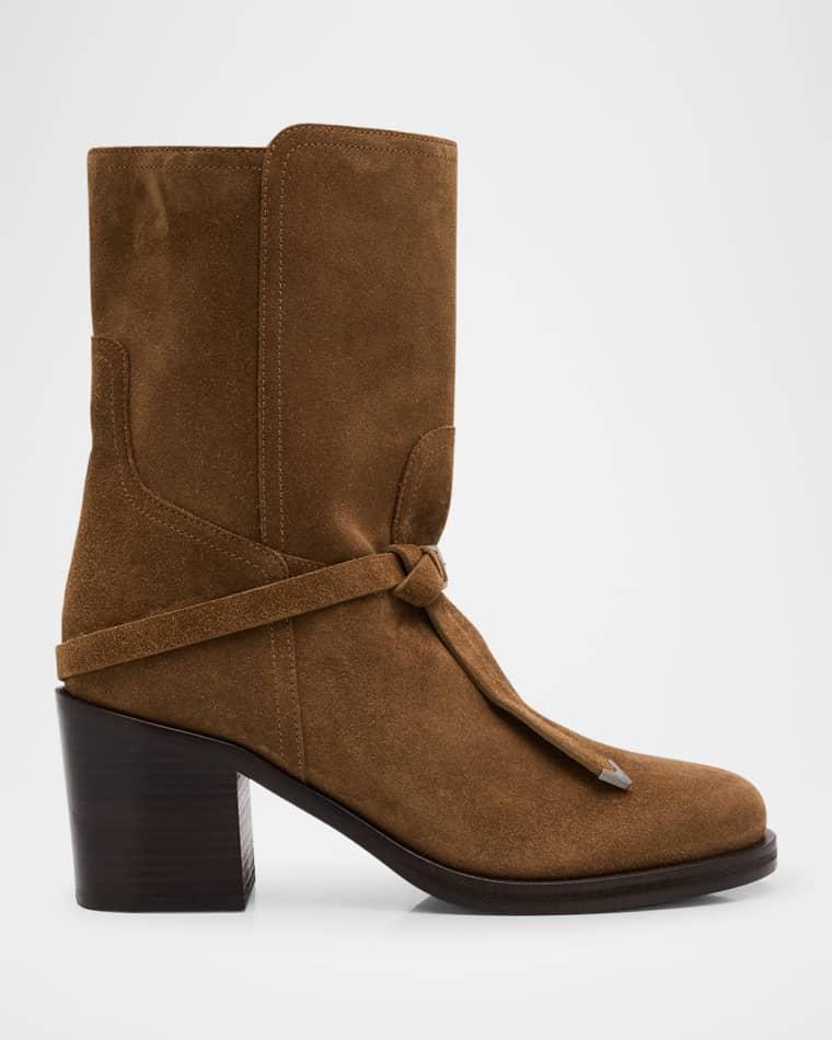 City Suede Ankle Boots by BRUNELLO CUCINELLI