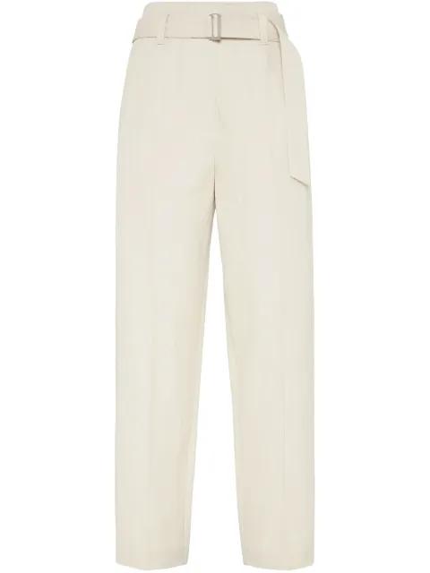 Corset cigarette trousers by BRUNELLO CUCINELLI